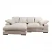 Plunge Sectional Cappuccino