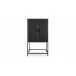 Mako Black Bar Cabinet
