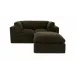 Cates Dark Green Nook Modular Sectional