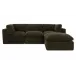 Cates Dark Green Lounge Modular Sectional