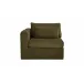 Swift Dark Green Arm Facing Chair