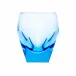 Bar Aquamarine Lead-Free Crystal, Cut Tumbler 70 ml