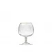 Maharani Clear Lead-Free Crystal, Cut, 24 Gold (Thin Line), Engraving Brandy & Cognac 320 ml