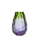 Stones Alexandrite Reseda Lead-Free Crystal, Cut Polished Pebbles Underlaid Vase 31,0 cm