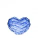 Heart Aquamarine Lead-Free Crystal, Cut Object