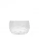Arctic Bowl Clear Lead-Free Crystal, Cut Pebbles 14 cm