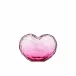 Heart Rose Lead-Free Crystal, Cut Underlaid Object 10,0 cm
