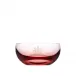 Culbuto Small Bowl Rosalin Lead-Free Crystal, Sandblasting, Gilded Mistletoe 1 12 cm