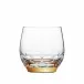Jewel Clear Lead-Free Crystal, Cut, 24-Carat Gold (Wide Border) Tumbler 150 ml