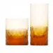 Whisky Set Pebbles Set Of 2 Glasses Topaz