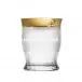 Splendid Clear Lead-Free Crystal, Cut, 24-Carat Gold (Relief Decor) Champagne Bucket 27,0 cm