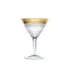 Splendid Goblet Clear, Cut, 24-Carat Gold (Relief Decor) 150 Ml