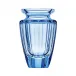 Eternity Vase Aquamarine Lead-Free Crystal, Cut 20 cm