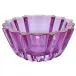 Sweet Underlaid Bowl Alexandrite Rose Lead-Free Crystal, Cut 28.5 Cm