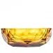 Cubism Bowl Topaz Lead-Free Crystal, Cut 29 cm