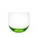 Culbuto Ocean Green Lead-Free Crystal, Plain Tumbler 340 ml