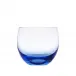 Culbuto Aquamarine Lead-Free Crystal, Plain Tumbler 240 ml