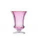 Gloria Underlaid Vase Rose Lead-Free Crystal, Cut 20.5 cm