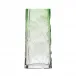 Goddess Underlaid Vase Green Lead-Free Crystal, Cut, Engraving Roses 33 cm