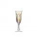 Lady Hamilton /Xx/F Overlaid Goblet Champagne Aurora Lead-Free Crystal, Cut 140 ml