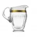 Lady Hamilton Jug Water Clear, Cut, 24-Carat Gold (Relief Decor) 1500 Ml