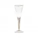 Maharani /Xx/F Goblet Champagne Clear Lead-Free Crystal, Cut, 24 Gold (Thin Line), Engraving 160 ml