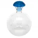 Culbuto /1/I Decanter Cognac Aquamarine Lead-Free Crystal, Cut Pebbles 1000 ml