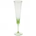 Fluent /F Goblet Champagne Ocean Green Lead-Free Crystal, Cut Pebbles 170 Ml