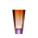 Purity Underlaid Vase Alexandrite Aurora Lead-Free Crystal, Cut 22.5 cm