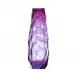 Stones Underlaid Vase Alexandrite Rose Lead-Free Crystal, Cut Polished Pebbles 40.5 cm