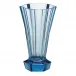 Unity Vase Aquamarine Lead-Free Crystal, Cut 11.5 cm