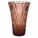 Wersin Vase Rosalin Lead-Free Crystal, Wedge-Shaped Cuts 34 cm