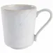 Leaf White Silk Mug 12oz., 3.5" x 4.25"