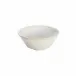 Leaf White Silk Fruit Bowl 4.75" x 2"