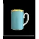 Chelsea Feather Turquoise Mug 4.5"