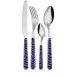 Animal Zebra Violet Set 4 Cheese Knives