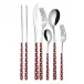 Hearts Red Flatware