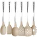 Hearts Gray Set 4 Cheese Knives