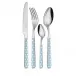 Hearts Light Blue Set 4 Cheese Knives