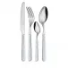 Damask Sky Blue/Ivory Flatware