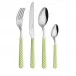 Houndstooth Green Set 4 Cheese Knives