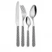 Houndstooth Black Set 4 Cheese Knives