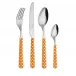 Dots Orange Set 4 Cheese Knives