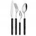 Rattan Black Flatware