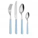 Stripes Sky Blue Set 4 Cheese Knives