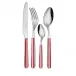 Stripes Red Set 4 Cheese Knives