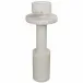 Shine Candle Holder, White Stone