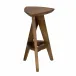 Twist Counter Stool, Teak