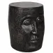 Head Side Table, Black Fiber Cement