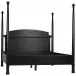 Douglas Bed, Eastern King, Hand Rubbed Black